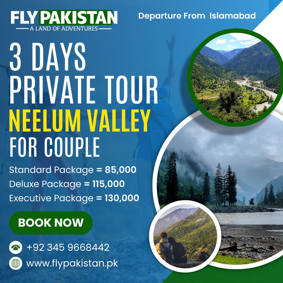 Book Deal Honeymoon Package For Neelum Valley from Islamabad